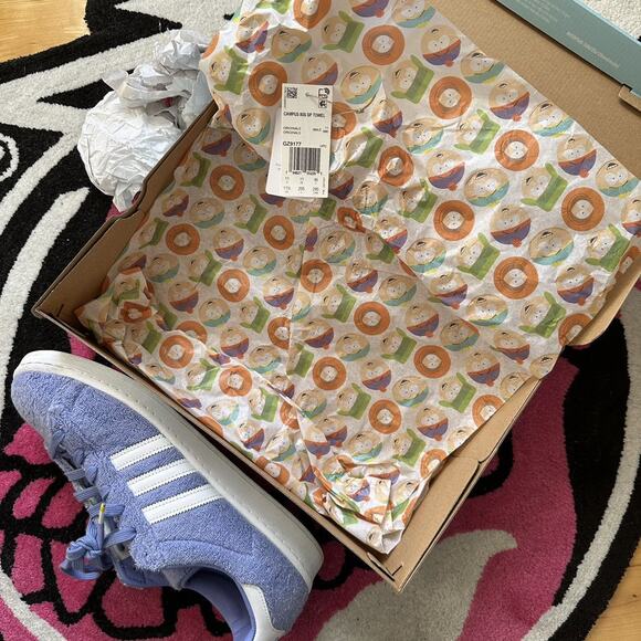 Adidas Campus 80s South Park “Towelie” – Size 10 – Used - Picture 10 of 13